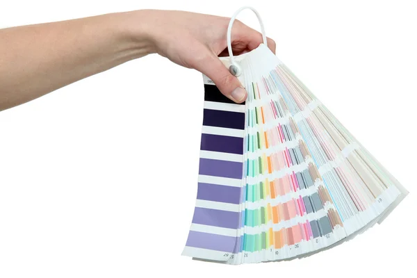 Campioni di colore della vernice — Foto Stock