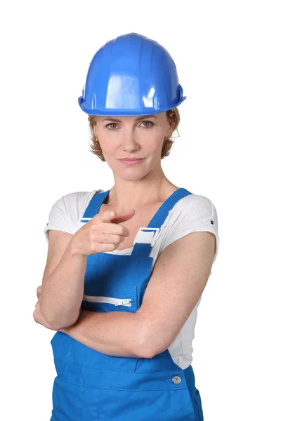 Female laborer — Stock Photo, Image