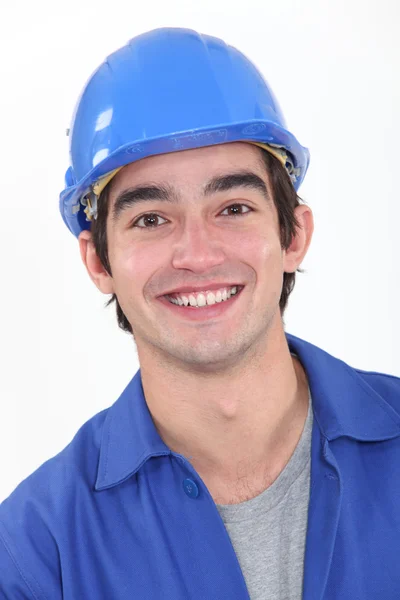 Happy builder — Stock Photo, Image