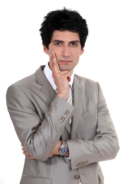 Businessman posing — Stock Photo, Image