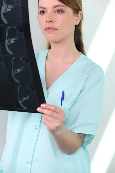 Young radiologist — Stock Photo, Image
