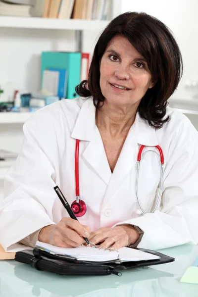 Kvinnlig medicinsk konsultation — Stockfoto