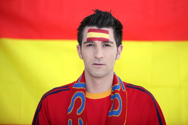 Spain supporter — Stock Photo, Image