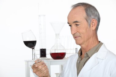 Wine laboratory clipart