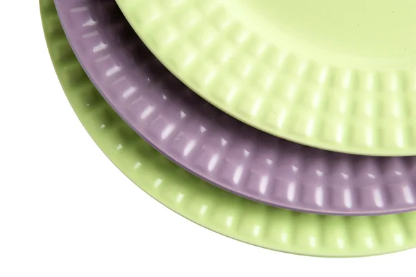 Pile of plates — Stock Photo, Image