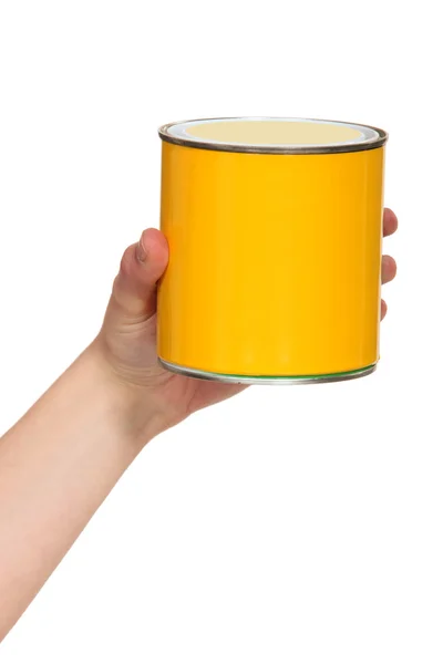 Vamos pintá-lo em amarelo — Fotografia de Stock
