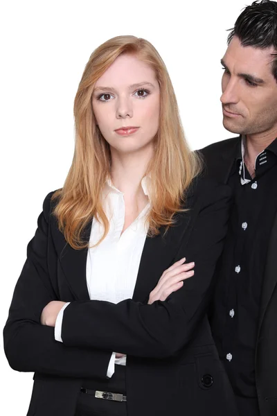 Beautiful young couple — Stock Photo, Image