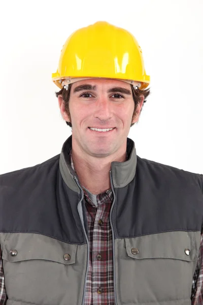 Male construction worker — Stock Photo, Image