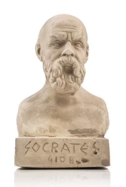 Sokrates-Statue Stockbild