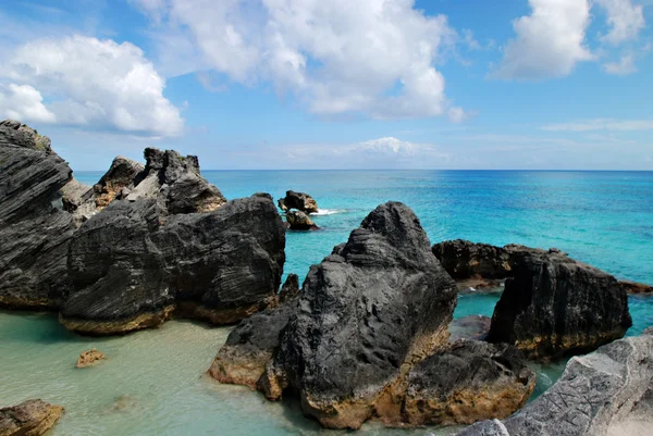 Engebeli Bermuda Şeytan kayaları — Stok fotoğraf