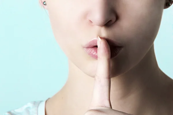 Shhhhh — Stockfoto