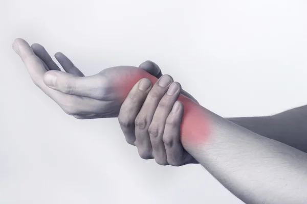 Lesão no pulso — Fotografia de Stock