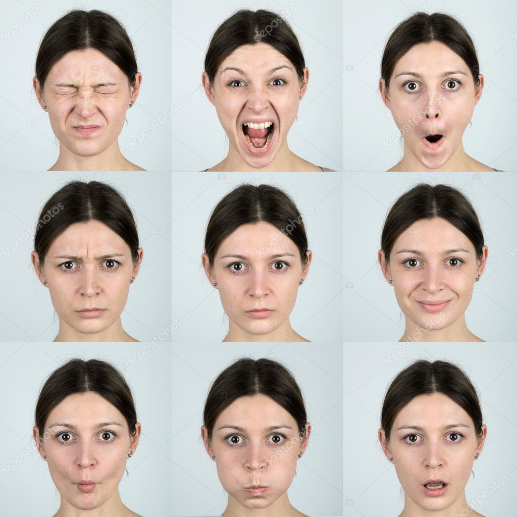 Facial Expressions — Stock Photo © triocean2011 #9709409