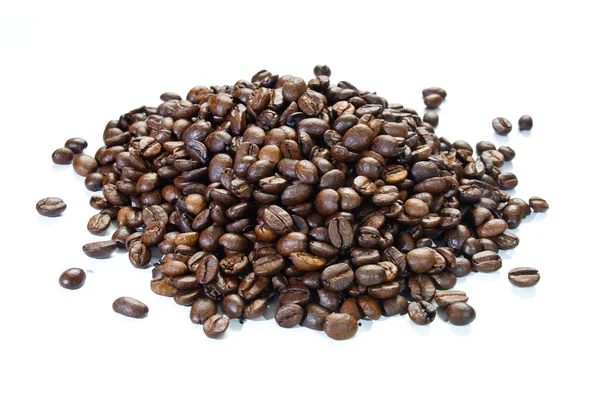A handful of coffee beans — Stock Photo, Image
