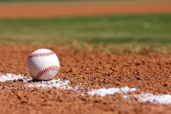 Baseball on the Field — Stock Photo, Image