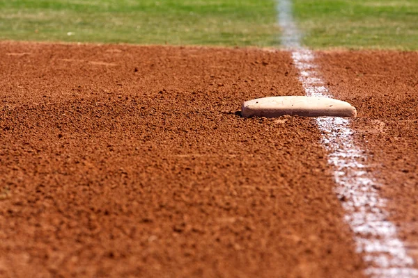 Primera base de béisbol —  Fotos de Stock