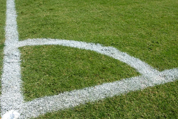 Lines of a Soccer Field — Stock Photo, Image