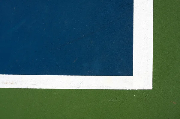 Linhas de quadra de tênis para fundo — Fotografia de Stock