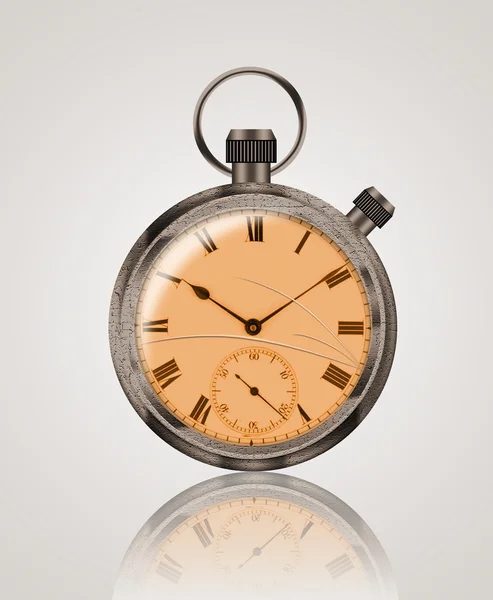 Ilustracja stary zegarek — Zdjęcie stockowe