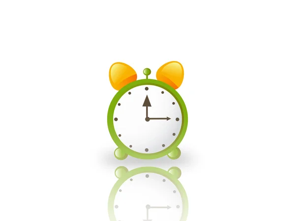 Illustration of a stylish alarm clock — Stock Photo, Image