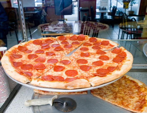 Biberli pizza — Stok fotoğraf