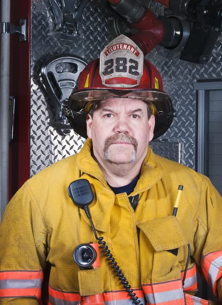 消防士の肖像画 — ストック写真