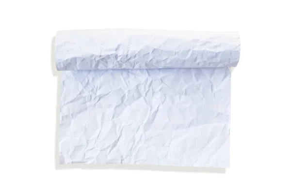 Текстура и рисунок белой бумаги — стоковое фото