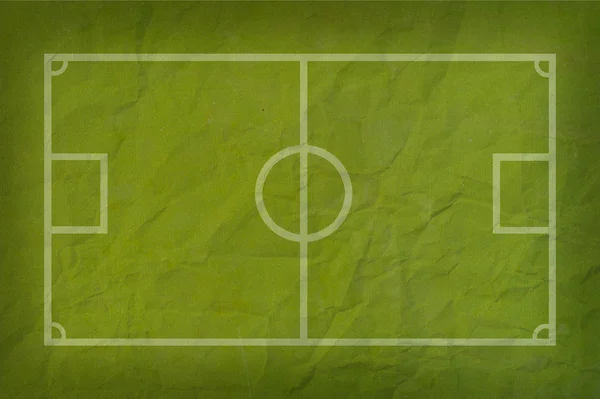 Voetbal voetbal op grasveld — Stockfoto