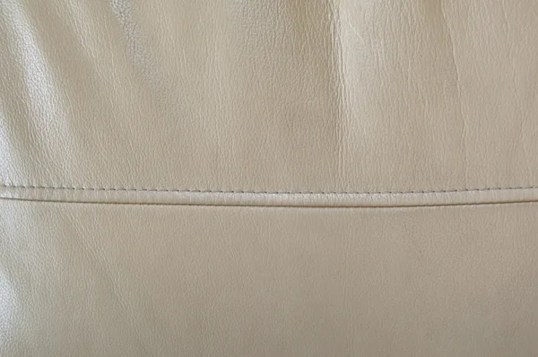 stock image Closeup texture of leather sofa for background