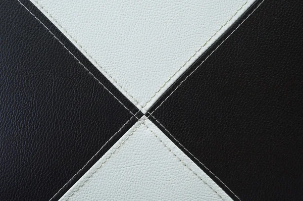 Textura close-up de sofá de couro para fundo — Fotografia de Stock