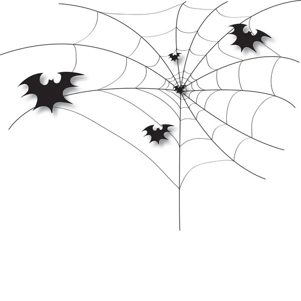 stock image Bat on a spider web