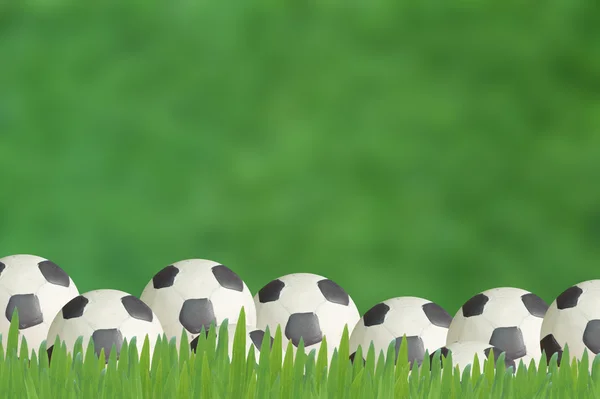 Knetmasse Fußball Hintergrund und Textur, Objekt — Stockfoto