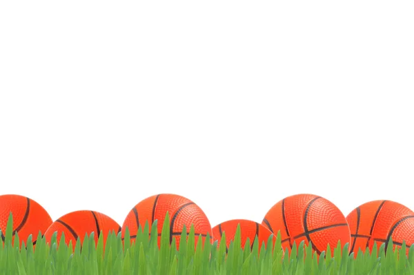 バスケット ボールの背景、テクスチャ、オブジェクト — ストック写真