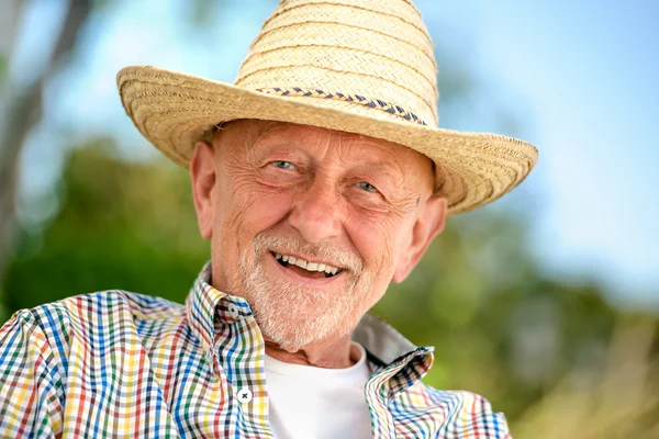 Portrait of senior man — Stock Photo, Image