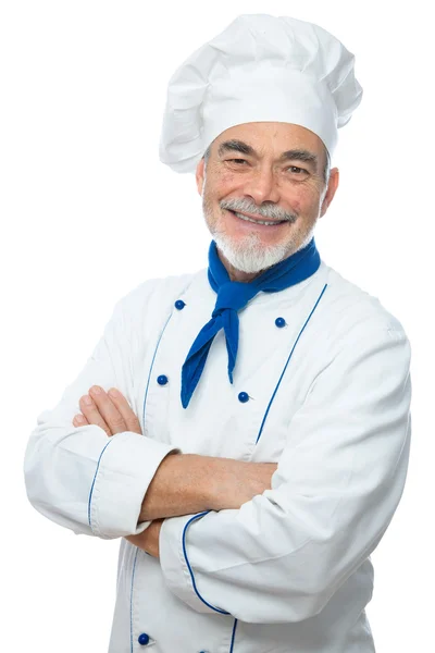 Portrait d'un beau chef — Photo