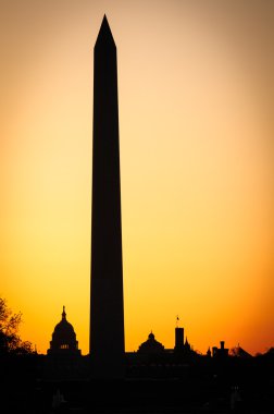 Washington Anıtı, sunrise