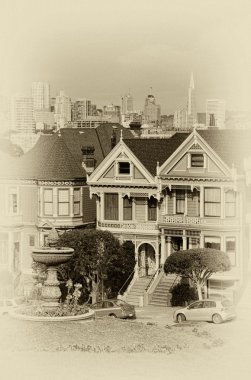 Alamo Square clipart