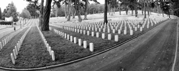 SF військових кладовище — стокове фото
