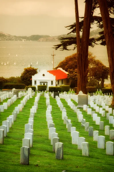 Cemitério Militar de São Francisco — Fotografia de Stock