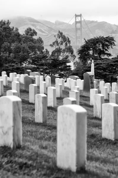 Στρατιωτικό κοιμητήριο SF — Φωτογραφία Αρχείου