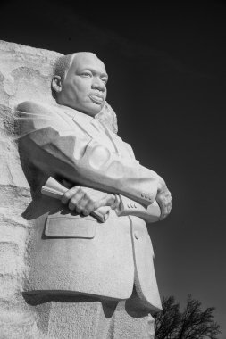 Martin Luther King Jr. statue clipart