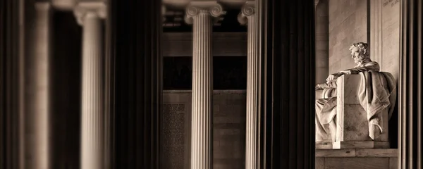 The Lincoln memorial — Stock Photo, Image