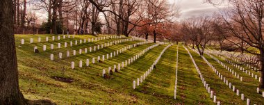 Arlington National Cemetery in Virginia, USA clipart