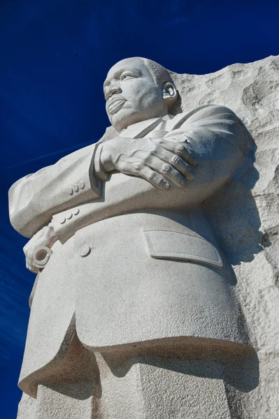 马丁 · 路德 · 金、 小雕像 — 图库照片