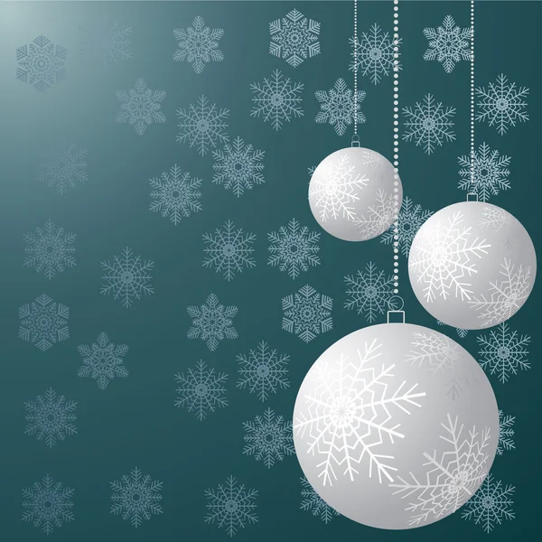 Topları bir dekorasyon için. Noel. vektör. — Stok Vektör