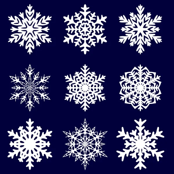 Декоративная снежинка. Векторная иллюстрация . Лицензионные Стоковые Иллюстрации