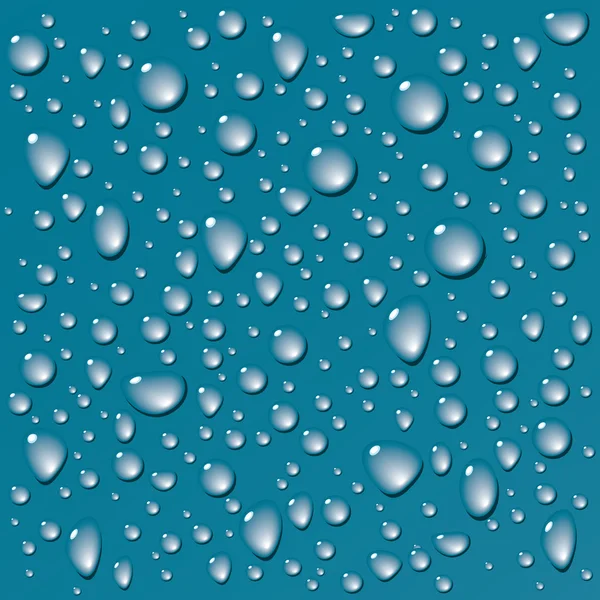 Background from the drops. Vector. — Stock Vector