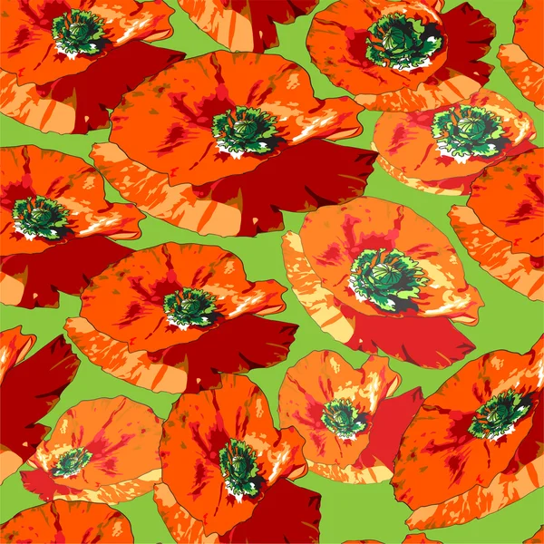 Dekoratif çiçek background. vektör çizim. — Stok Vektör