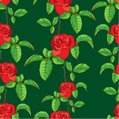 Tasarım çiçek öğesi. vektör çizim. kesintisiz.