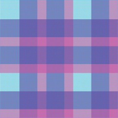 Color fabric plaid. Seamless vector illustration. clipart